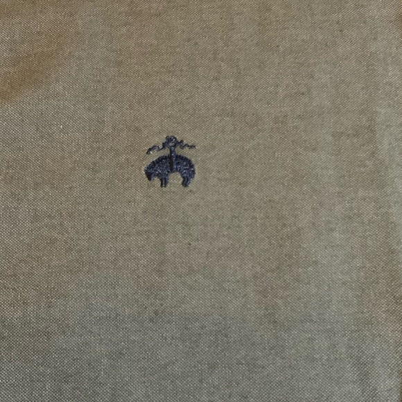 Brooks Brothers Dark Olive Dress Shirt - Picture 2 of 3